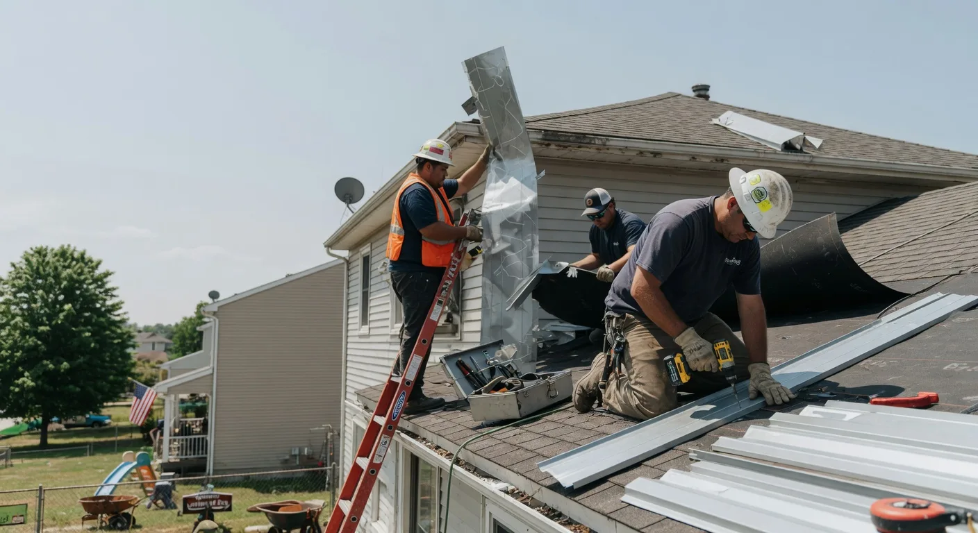 Metal Roof Repair in Lime Springs, IA
